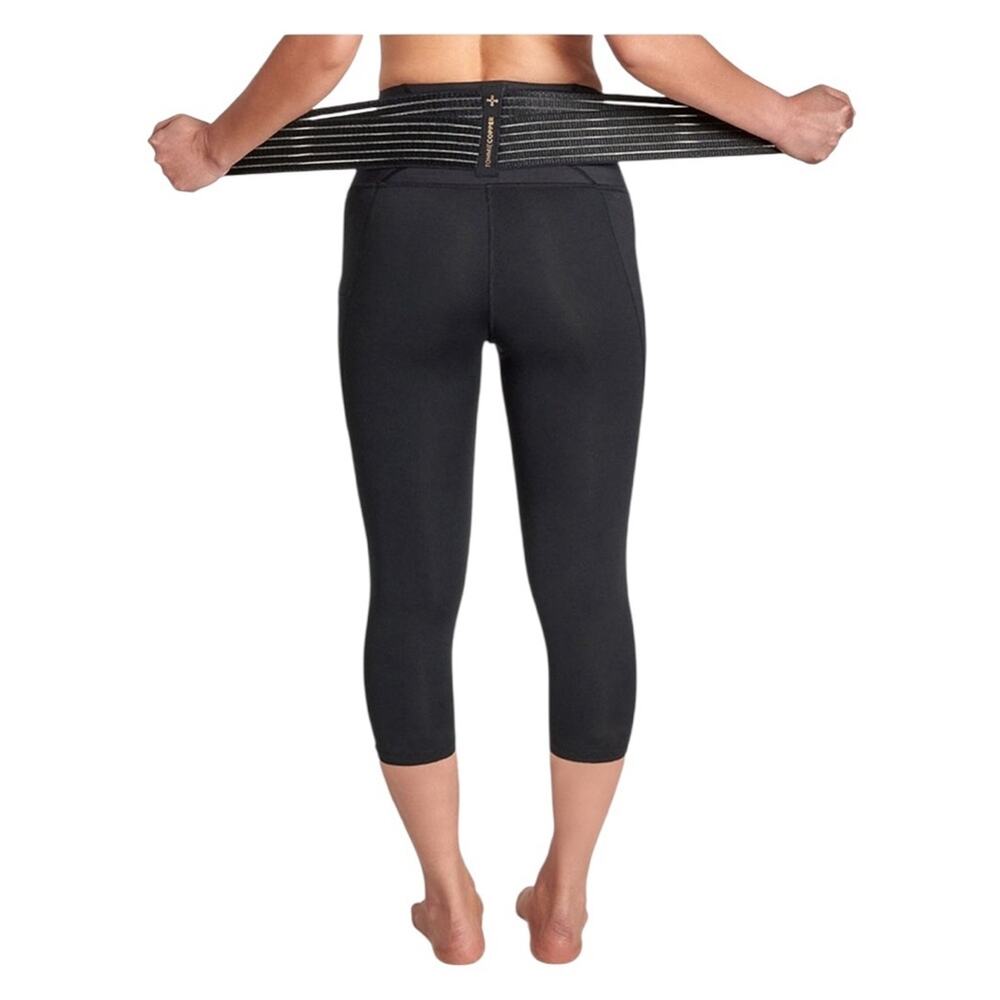 NWT Tommie Copper Lower Back Support Leggings with Adjustable Straps - Size 2X - Picture 3 of 13
